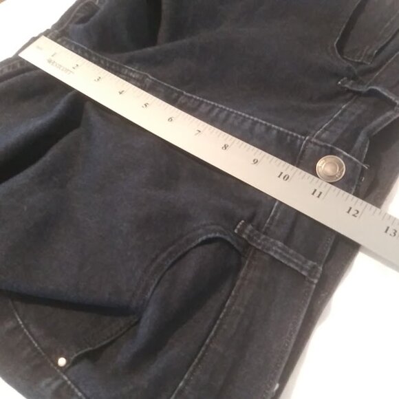 Lee Easy Fit women's size 16 medium dark blue capri - Picture 11 of 15